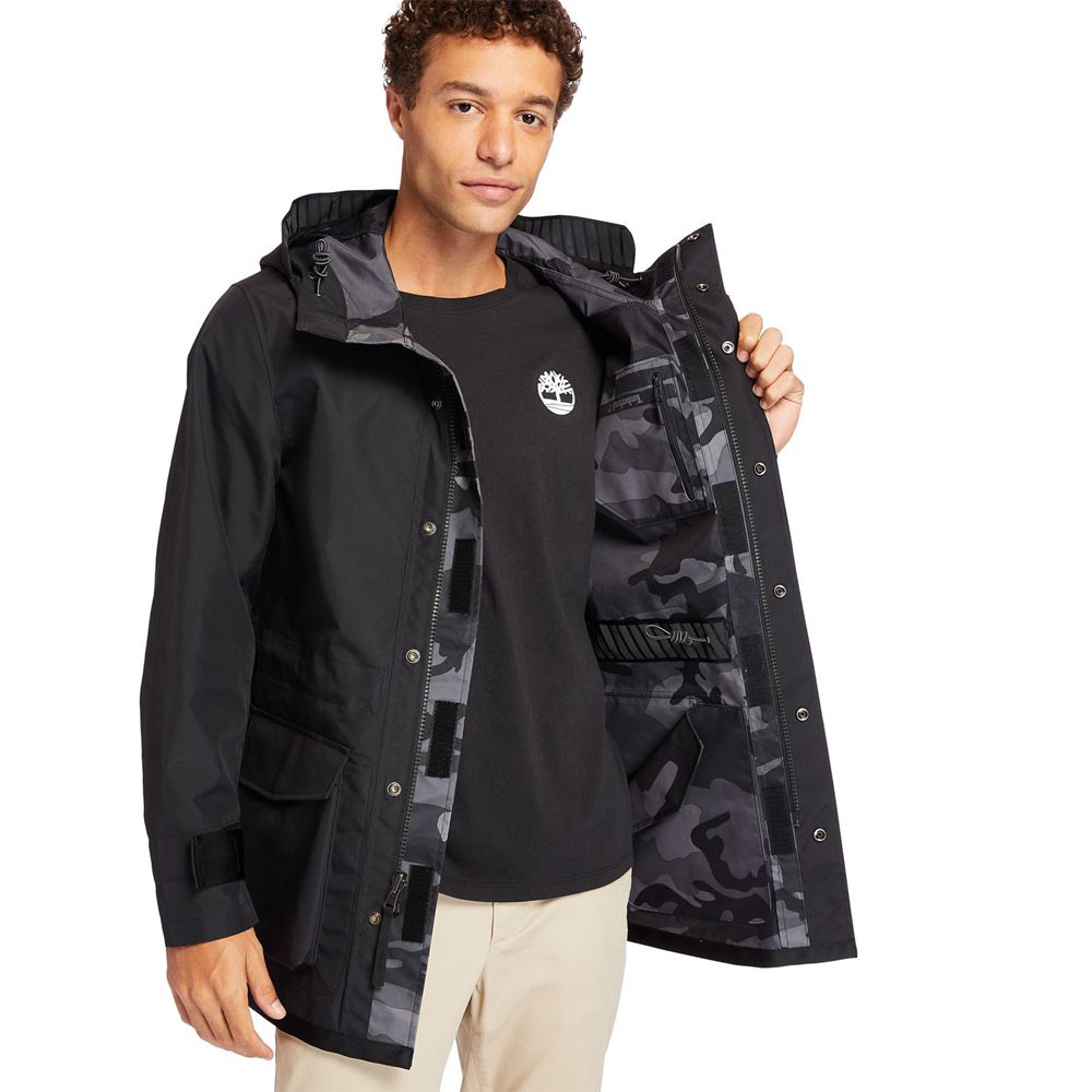 Jaqueta Masculino - Timberland Reversible Inverno Overcoat - MEJON4263 - Pretas
